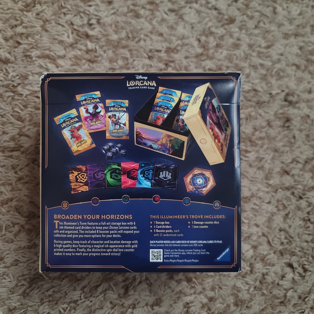 Ravensburger Disney Lorcana Into the Inklands Illumineer's Trove Set New Sealed - Picture 3 of 6